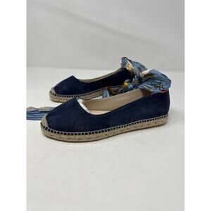 Gaimo NEW Sundance Suede Trellis Laceup Espadrille Ballet Flat size 39 or US 8
